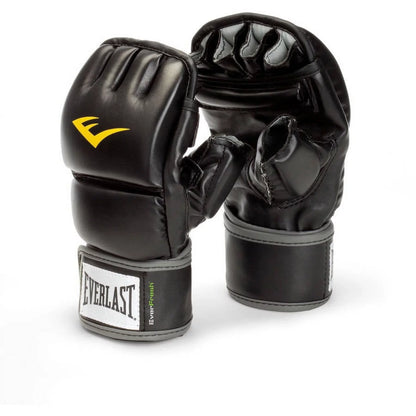 Wrist Wrap Heavy Bag Gloves, S/M, Black – for Mitts, Reflex & Bag Training